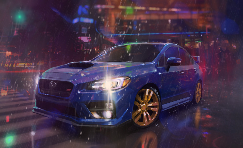 WRX STI Cyberpunk