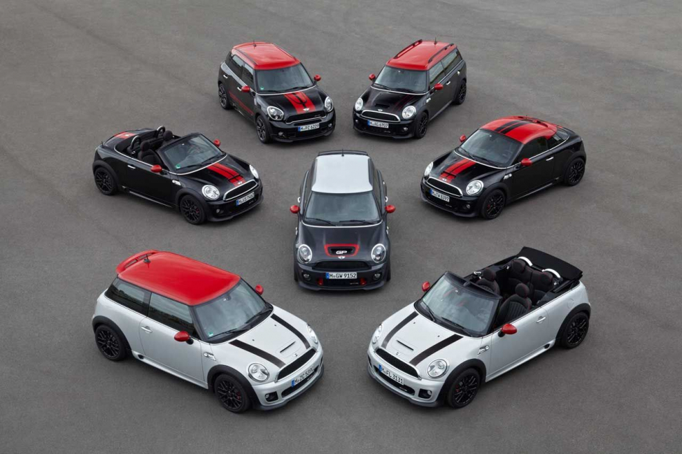 Mini Cooper Модельный ряд по годам