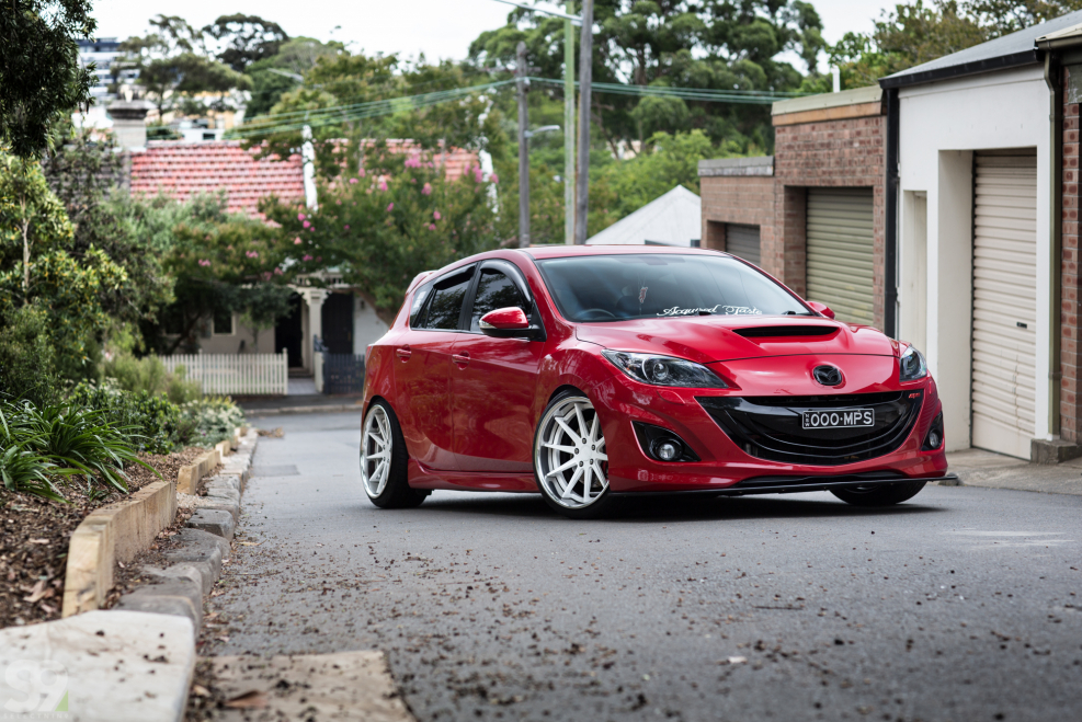 Mazda 3 MPS BL красная