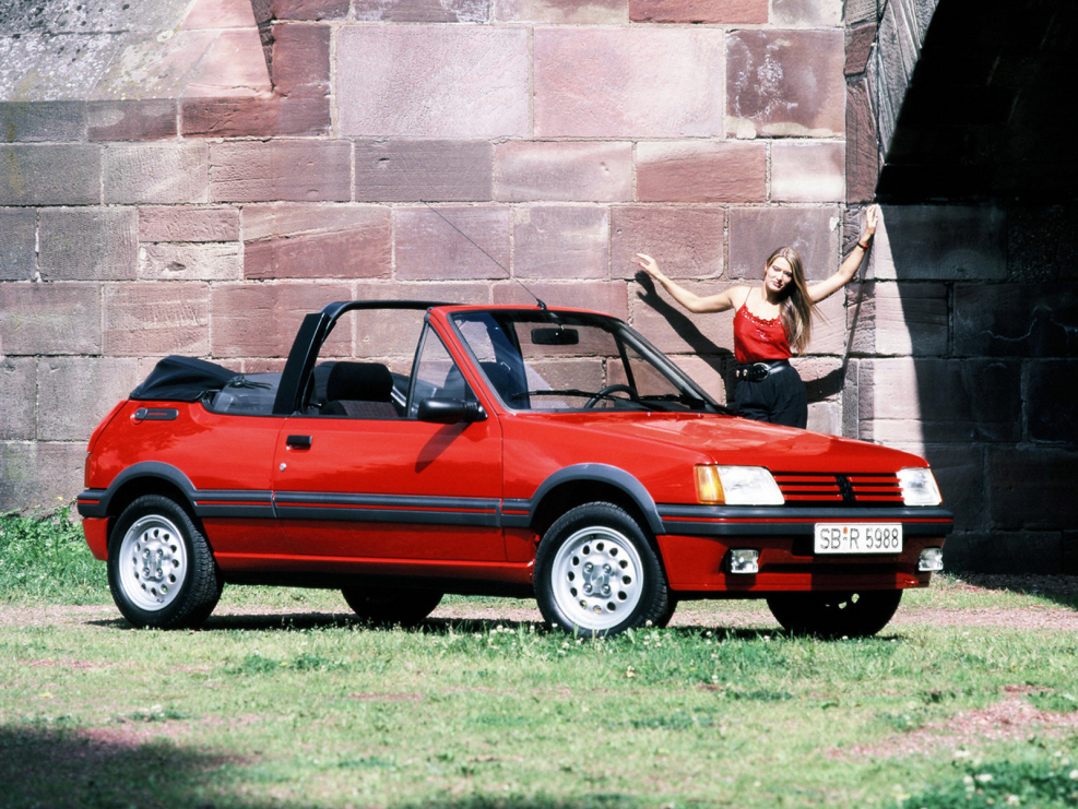 Peugeot 205 кабриолет
