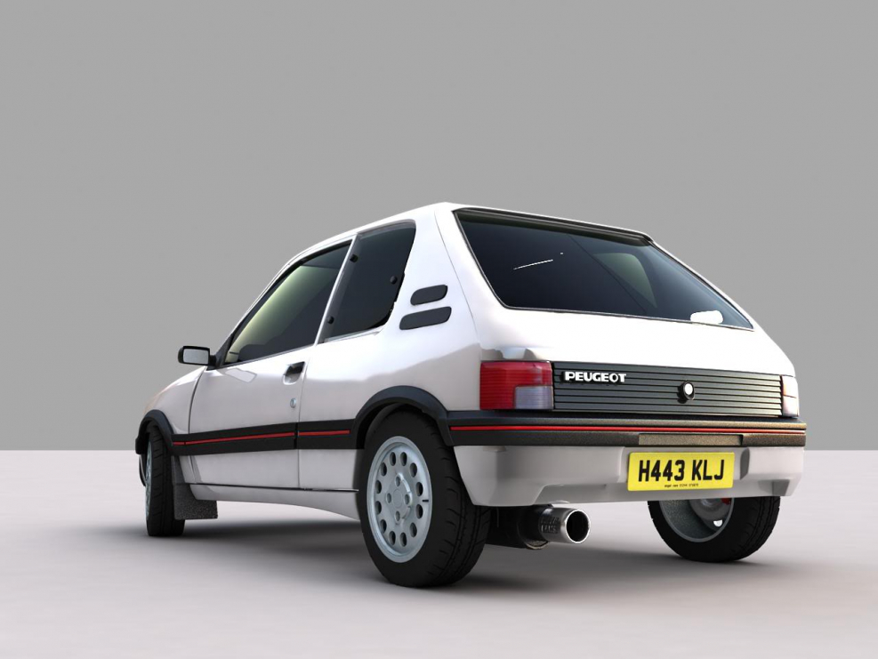 Пежо 105 GTI седан