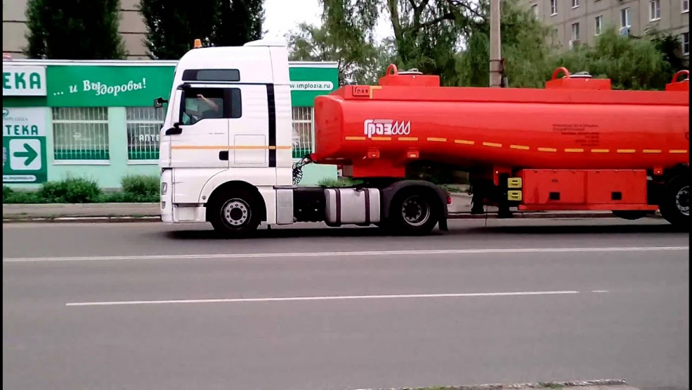 МАЗ ман бензовоз
