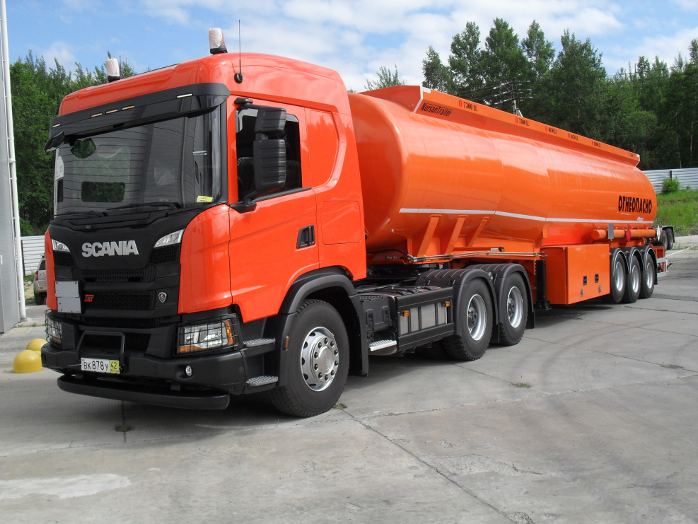 Scania p380. Автоцистерна.