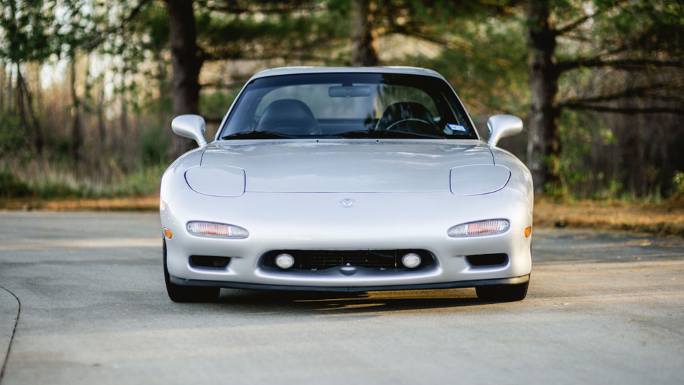 Mazda rx7 белая