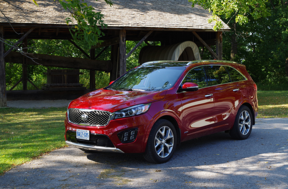 Kia Sorento Prime красный