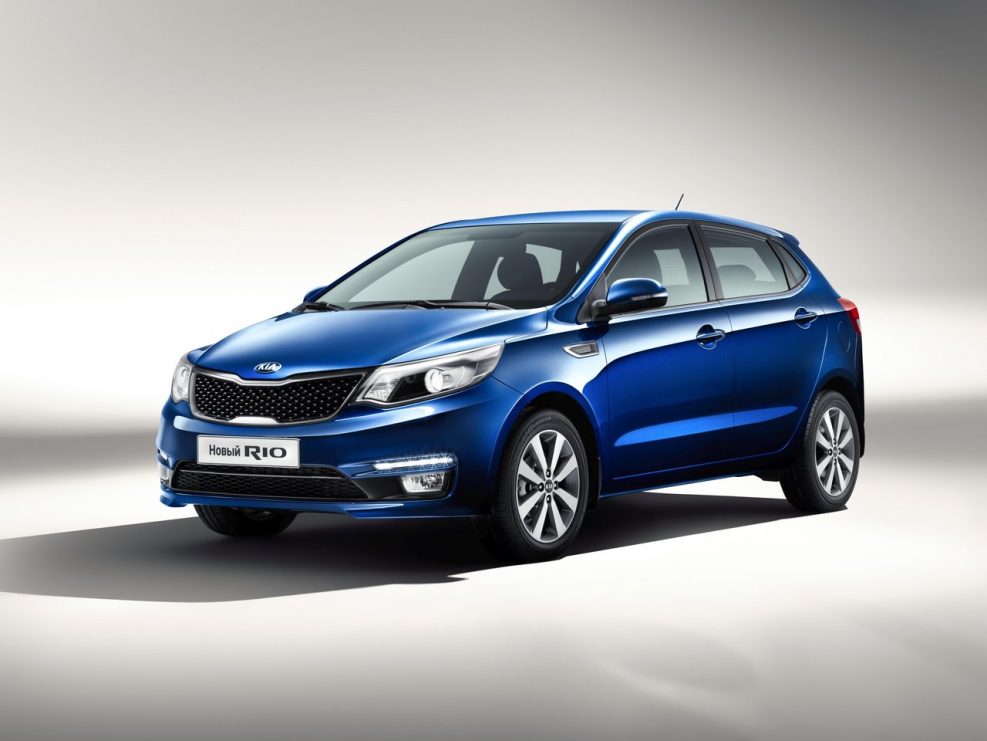Kia Rio последний Рестайлинг в хетч