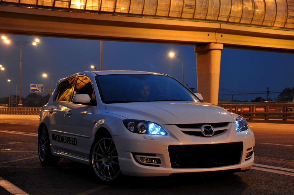 Mazda 3 MPS 2008 белая