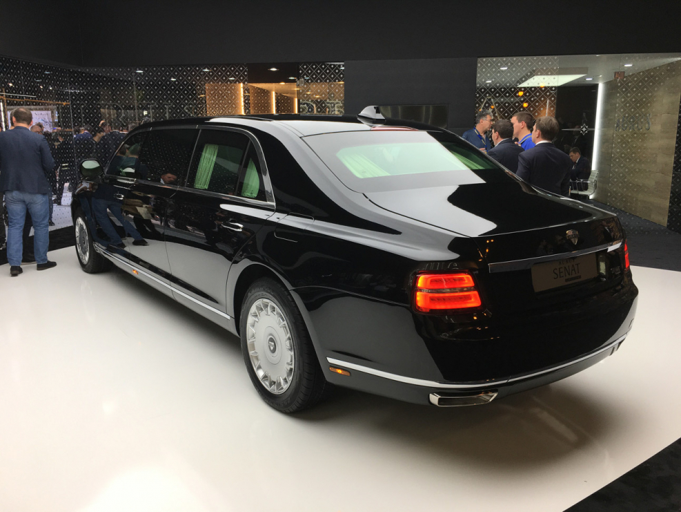 Aurus Senat s600 бронированный