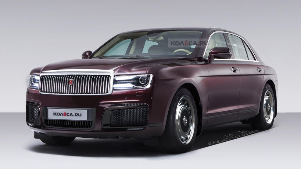 Aurus Senat s600 салон