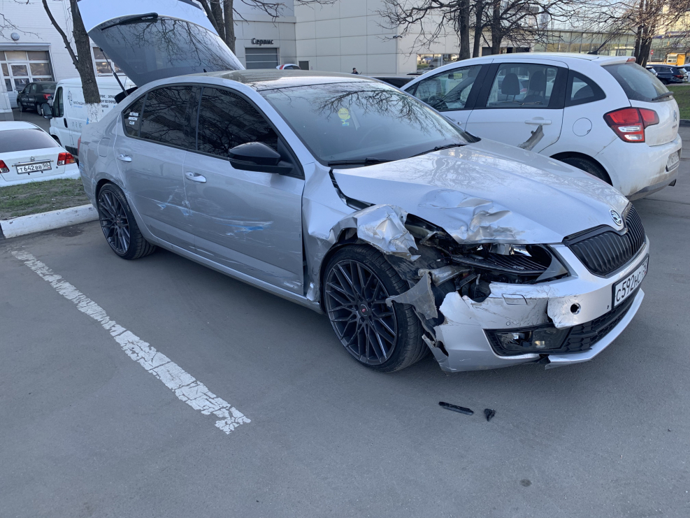 Skoda Octavia a7 битая