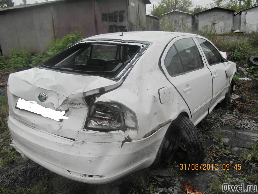 Шкода Октавия 2012 битая