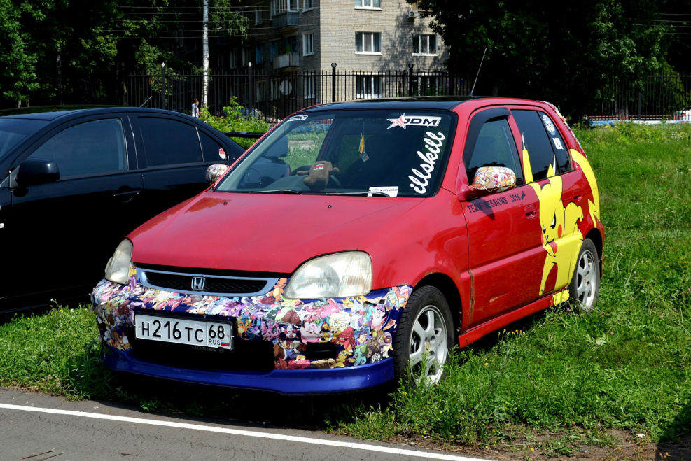 Honda logo белая 1999