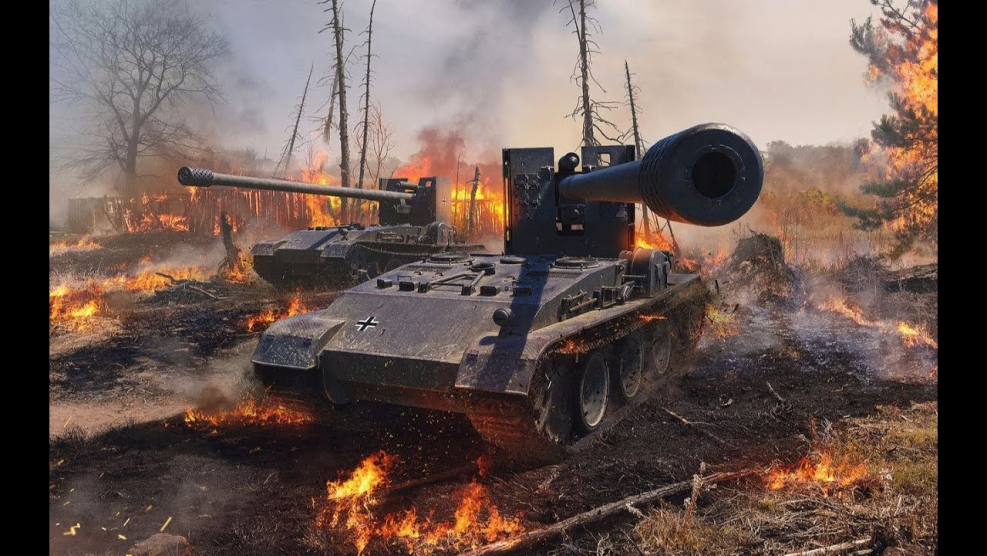 World of Tanks гриль