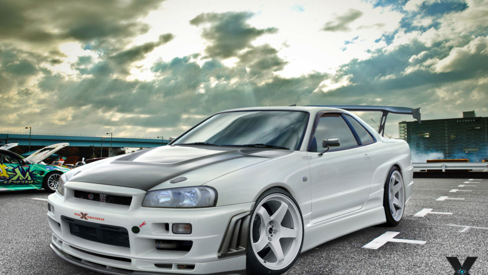 Skyline r34 GTR