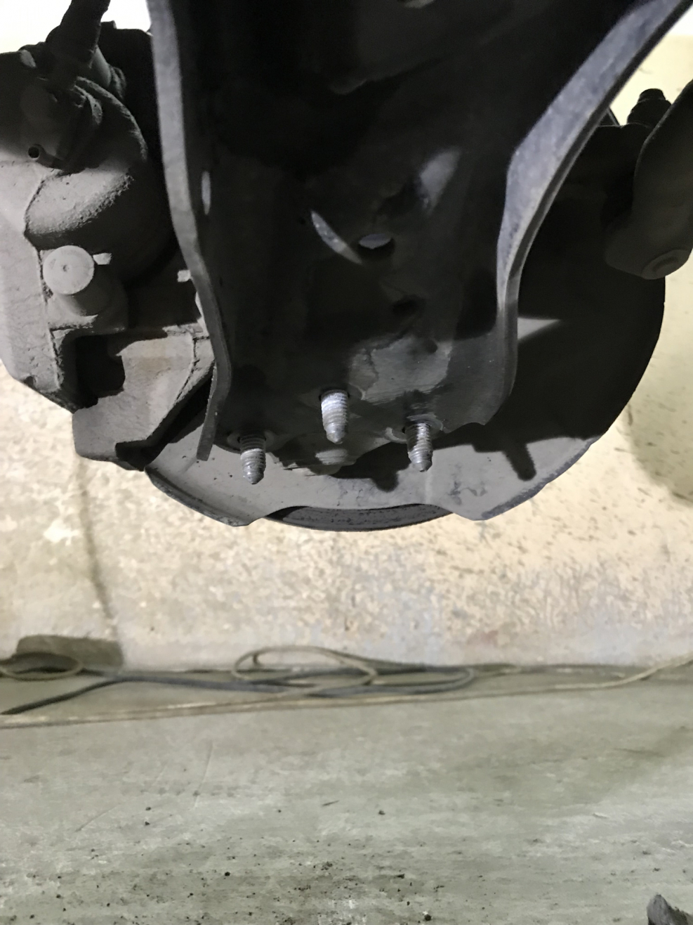 Opel Kadett передняя подвеска