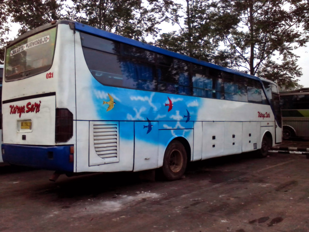 Miniatur bis Banjarnegara Bus Bejeu Avante Black passion 2 ulasan 4 terjual