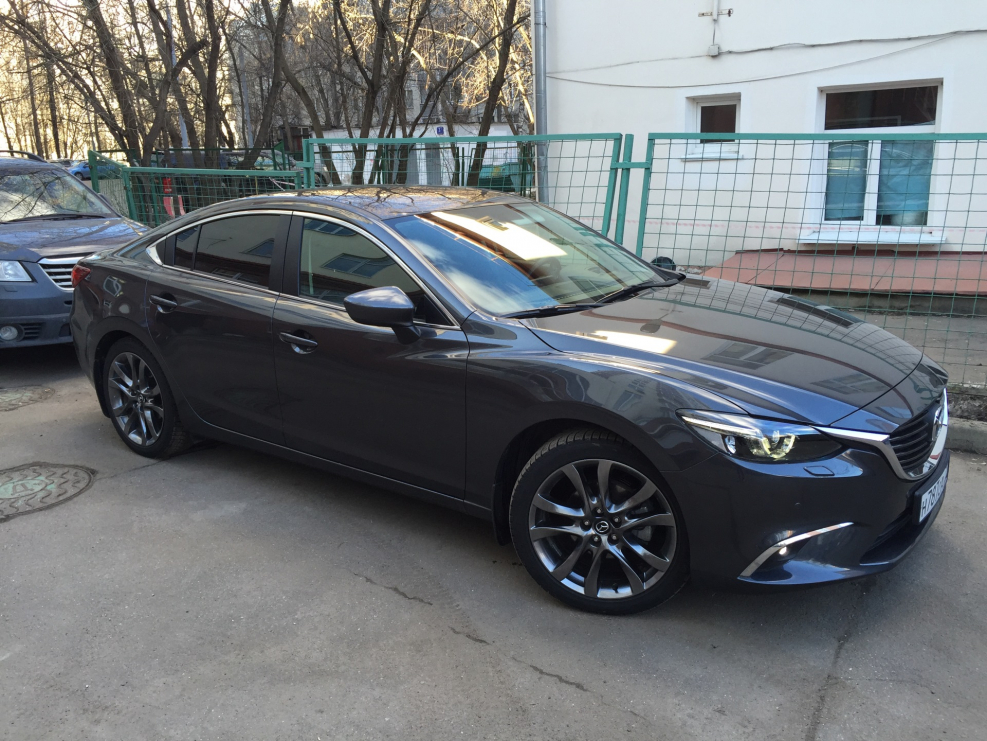 Mazda CX-5 новая серая