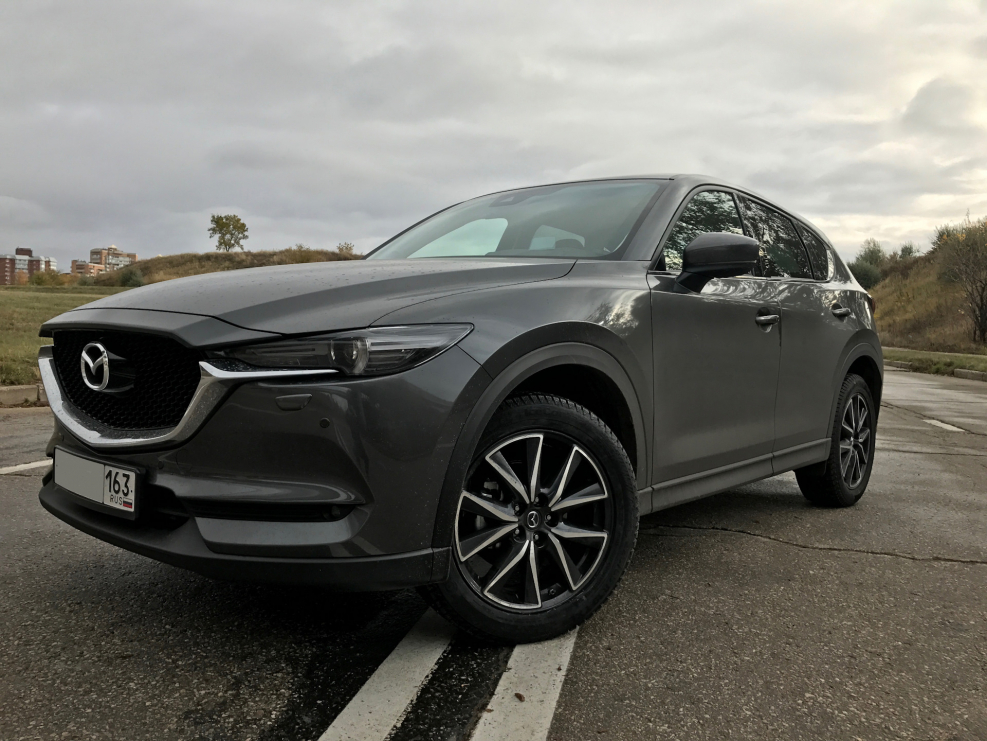 Mazda CX 5 Machine Gray