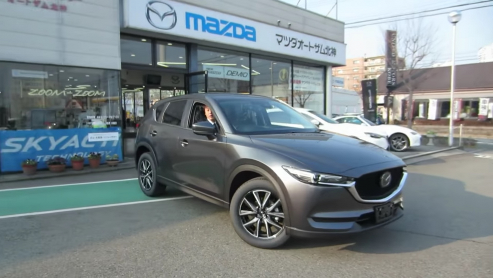 Machine Grey Mazda CX 5