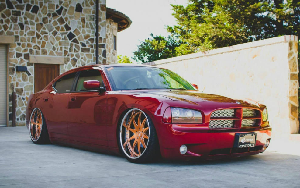 Dodge Charger srt8 Red