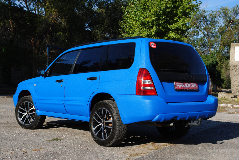 Subaru Forester синий
