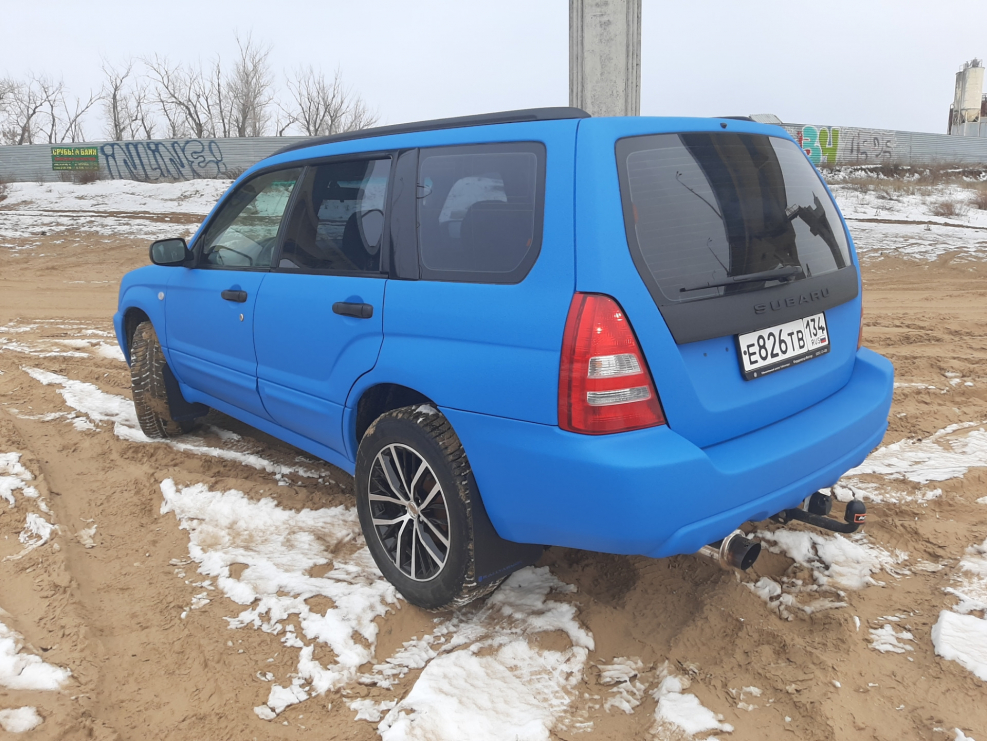Субару Форестер 2019 синий