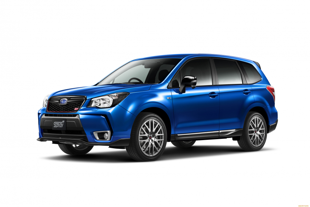 Subaru Forester синий 2005