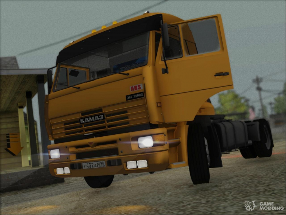 Spin Tires КАМАЗ 54115.дальнобойщики