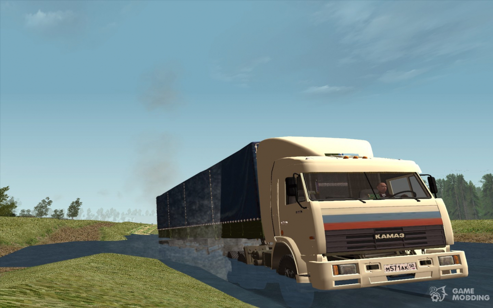 "КАМАZ_тягач" для German Truck Simulator