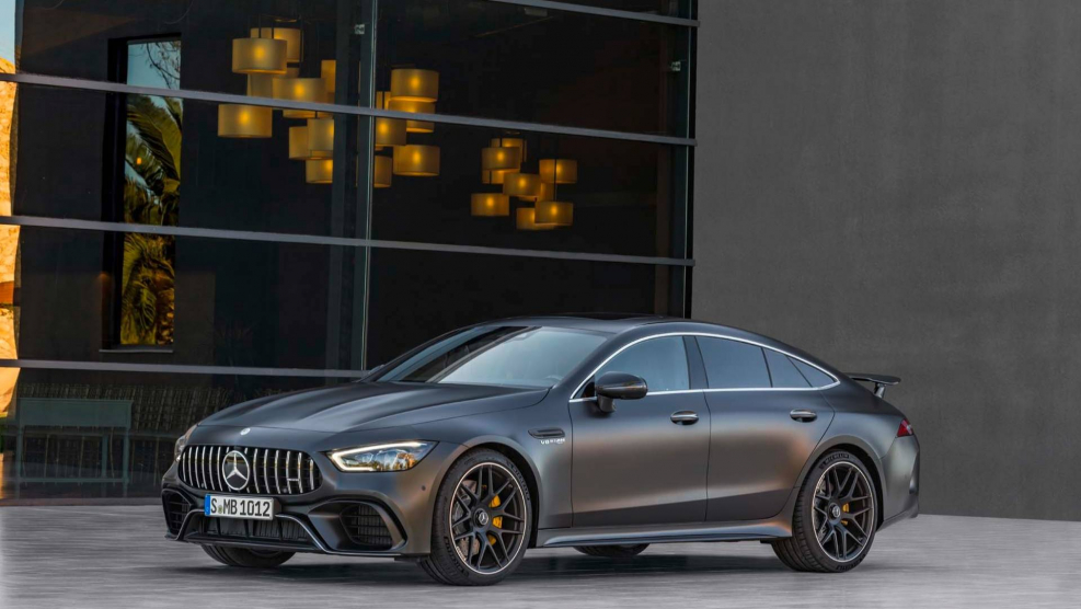 Мерседес АМГ gt 63 s черный