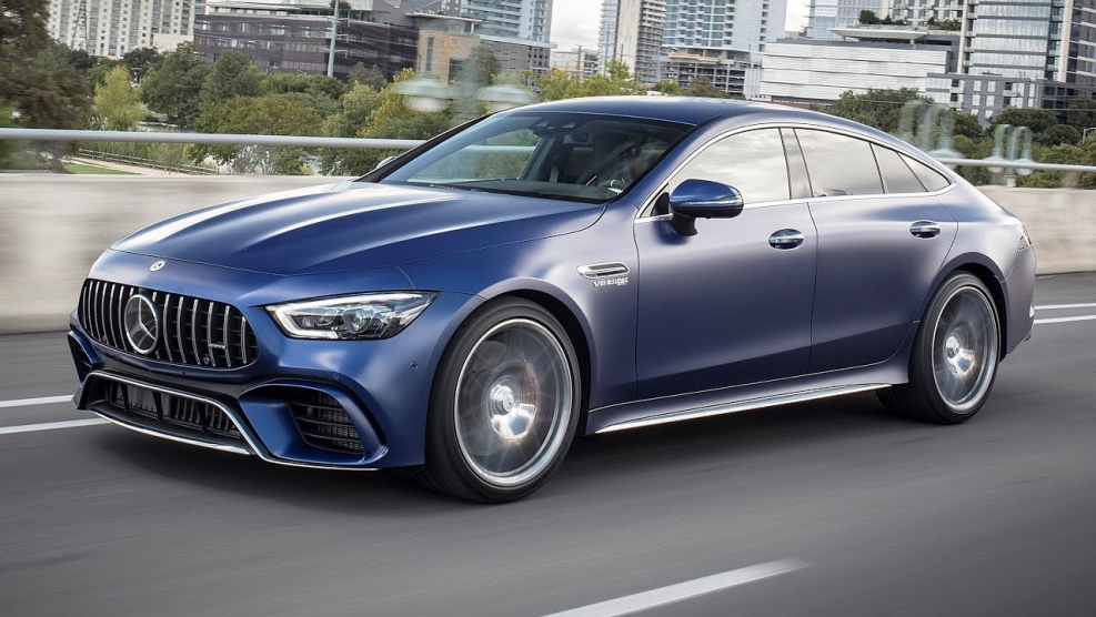 Mercedes AMG gt 63 s черный