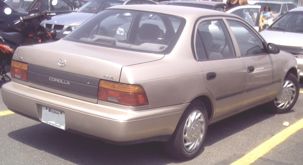 Toyota Corolla e100 1993