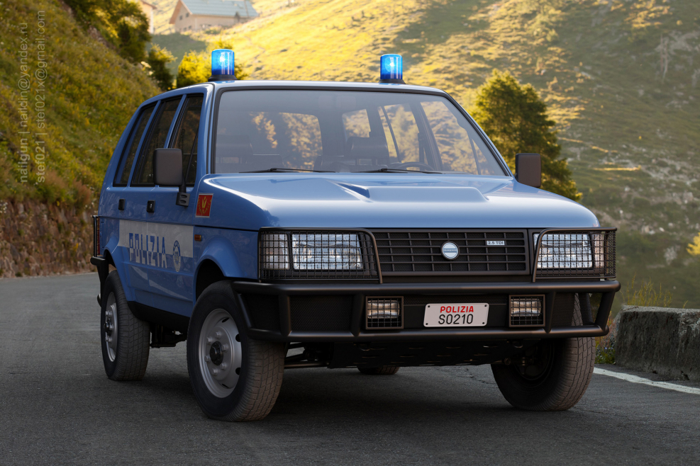 Fiat 238 1967 carabinieri полиция Италии