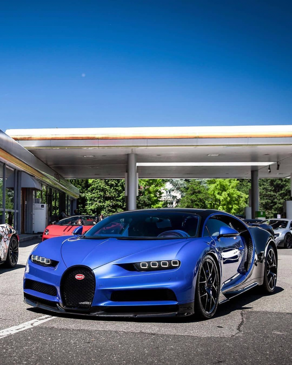 Bugatti Chiron super Sport Blue
