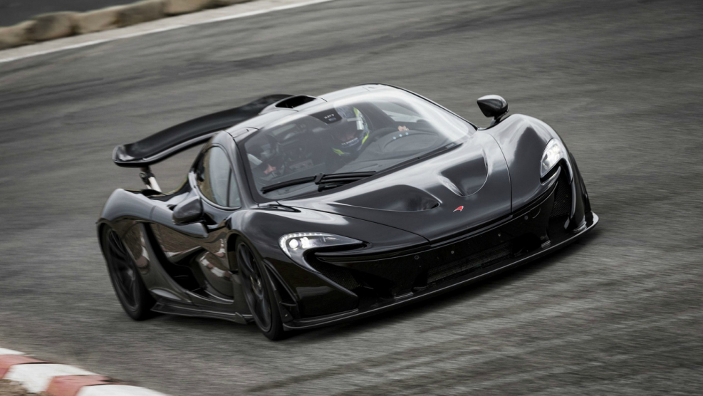 MCLAREN p1 гибридный