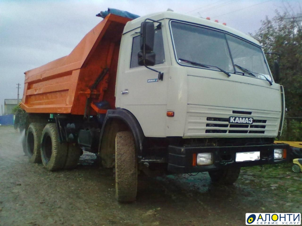 Самосвал перевертыш КАМАЗ