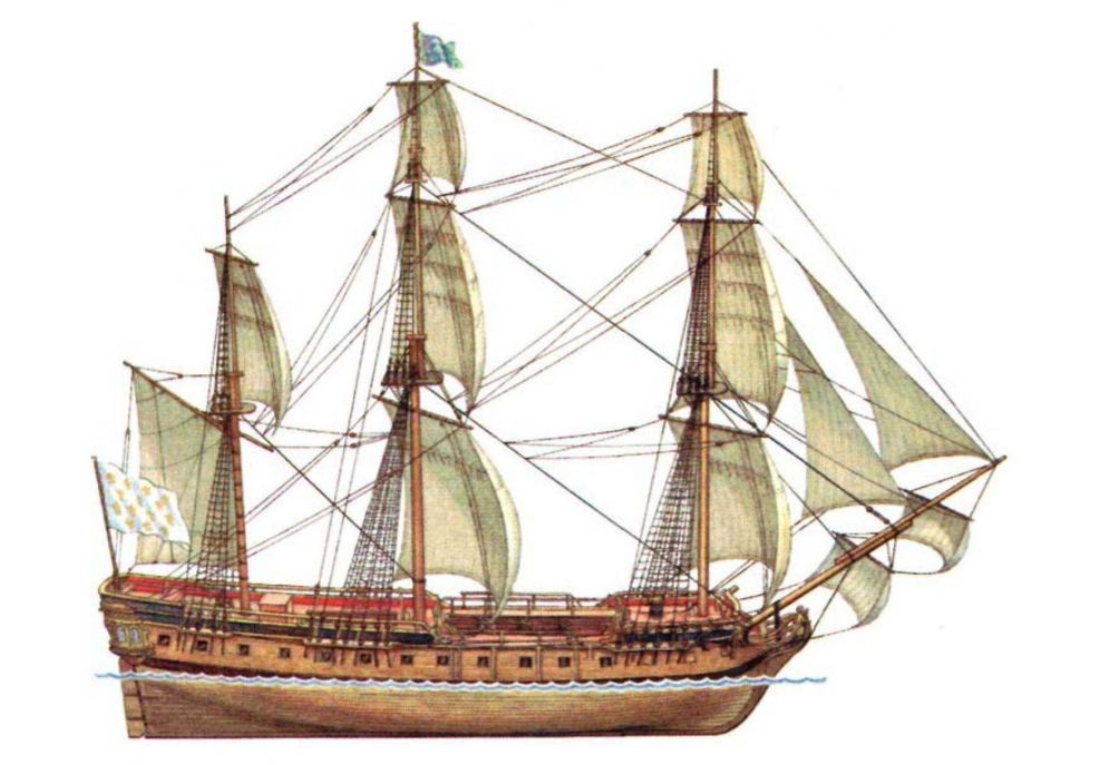 Флора Фрегат, 1839