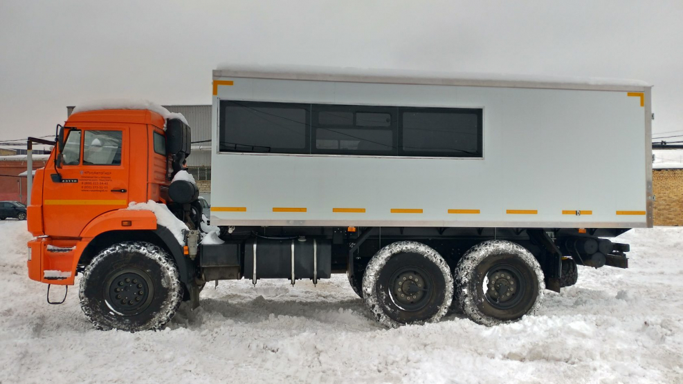 Вахтовый автобус на шасси ГАЗ 3308