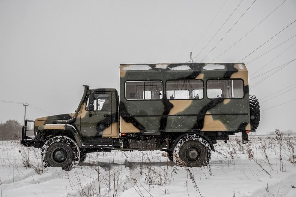 КАМАЗ 43118 вахтовка