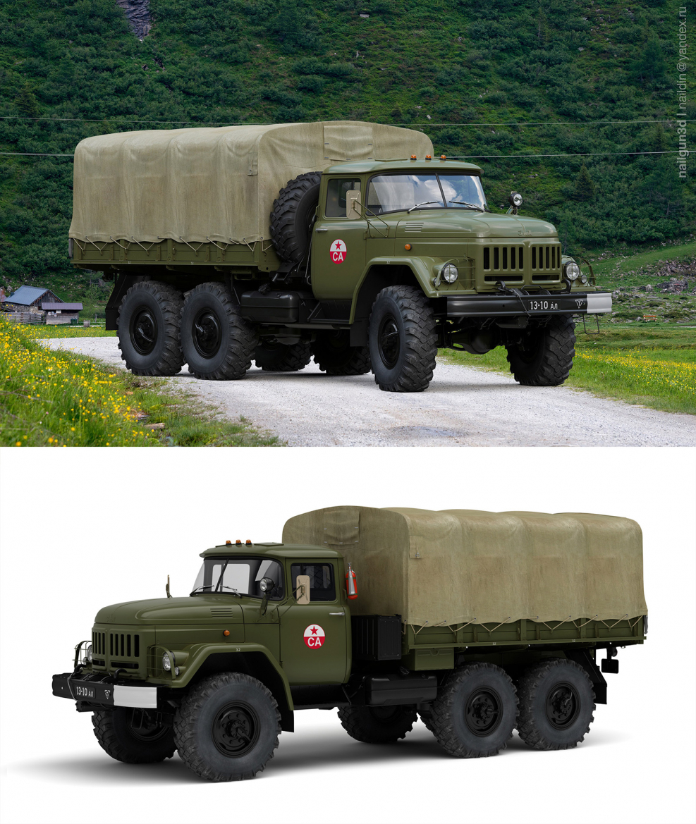 ЗИЛ 131 армейский
