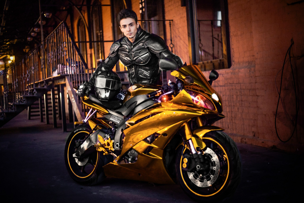Yamaha r6 Золотая