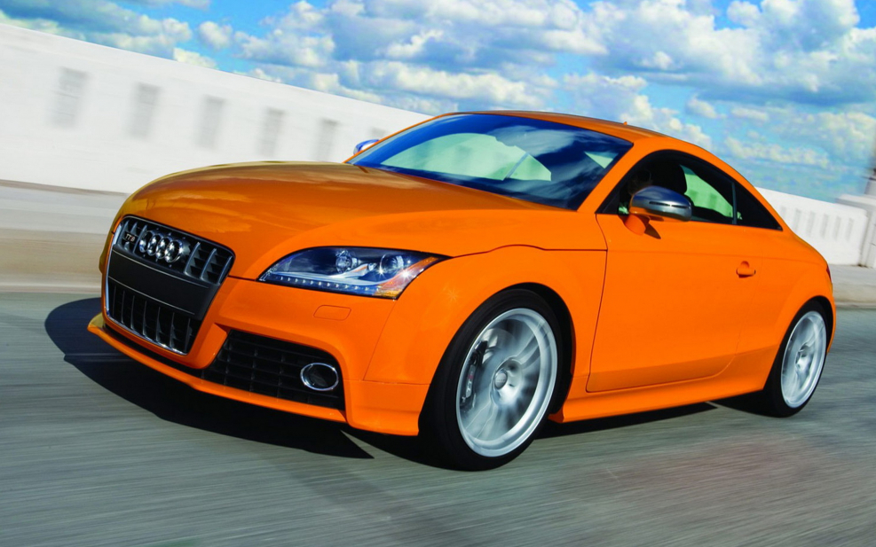 Audi TT 8j оранжевая