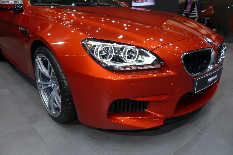 BMW m6 2011 Orange