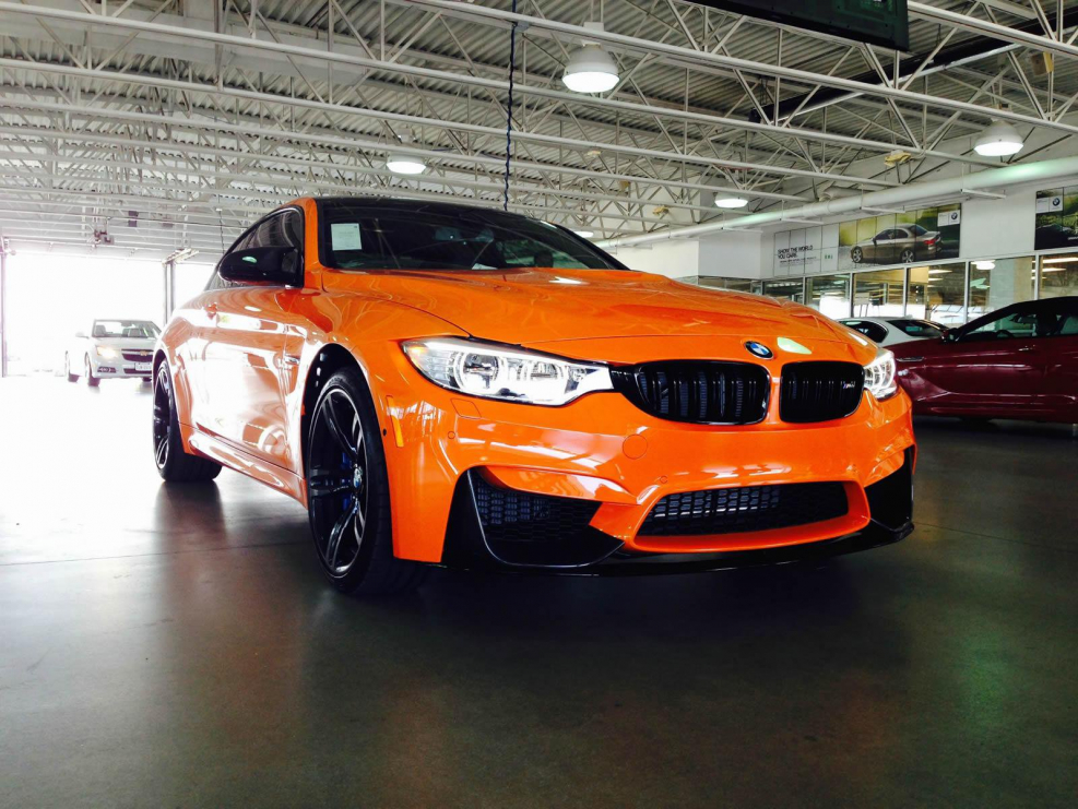 BMW m4 Lime