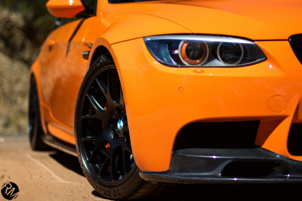 BMW m3 e92 Orange
