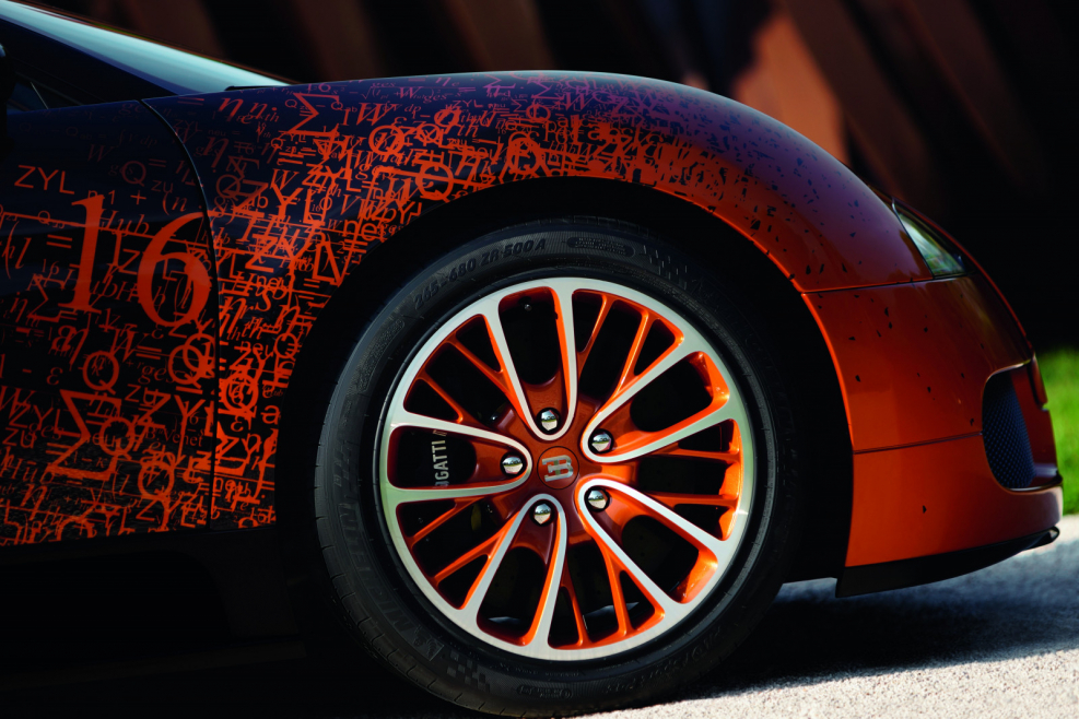 Bugatti Veyron Grand Sport Bernar Venet