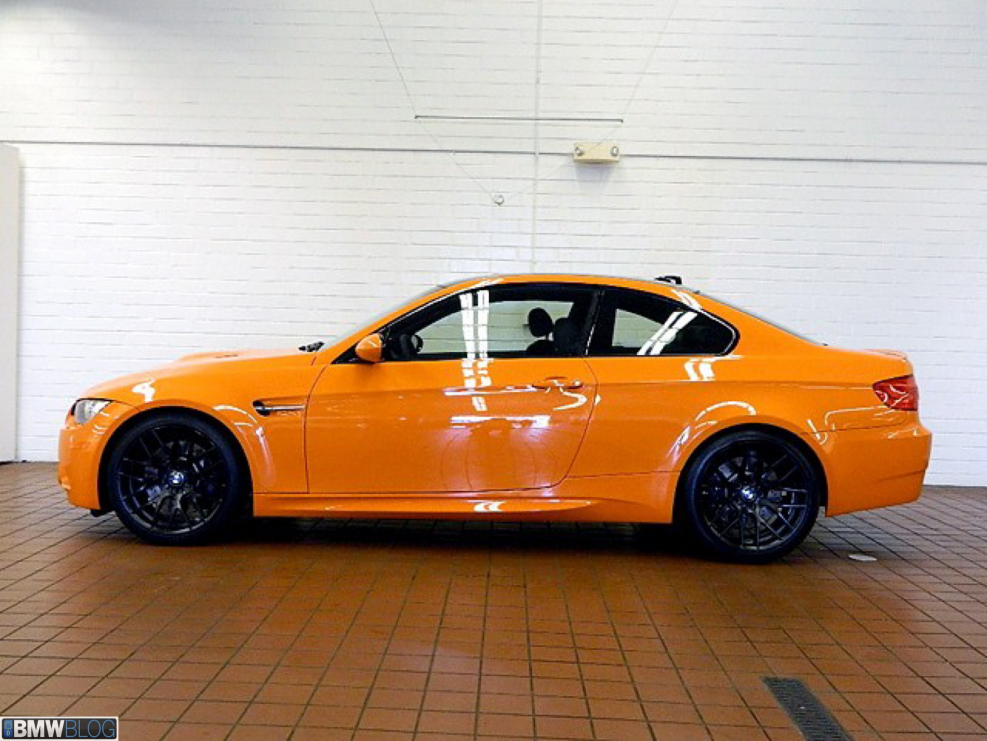 BMW m3 Fire Orange