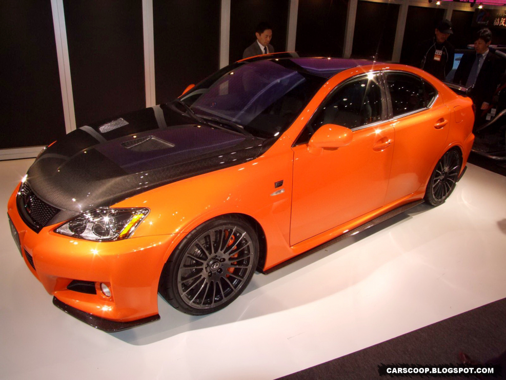 Lexus оранжевый 2010