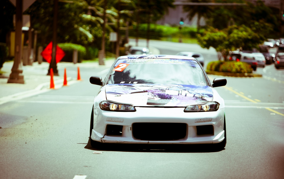 Nissan Silvia s15 белая