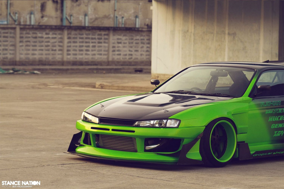 Nissan Silvia s14 дрифт